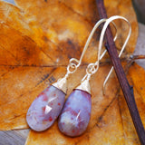 Jasper Drop Earrings Gold